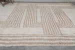 Beige and Cream  Rug  - Custom rug - Moroccan rug