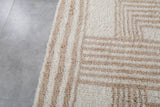 Beige and Cream  Rug  - Custom rug - Moroccan rug