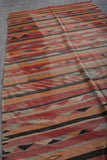 Vintage Berber Kilim 5.5 X 10.9 Feet