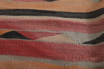 Vintage Berber Kilim 5.5 X 10.9 Feet