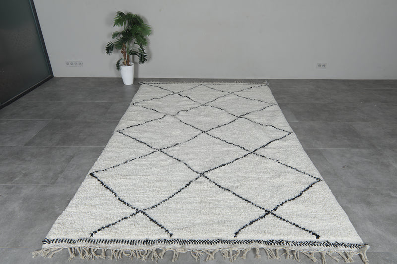 Trellis beni ourain rug  6.6 FT X 10.5 FT