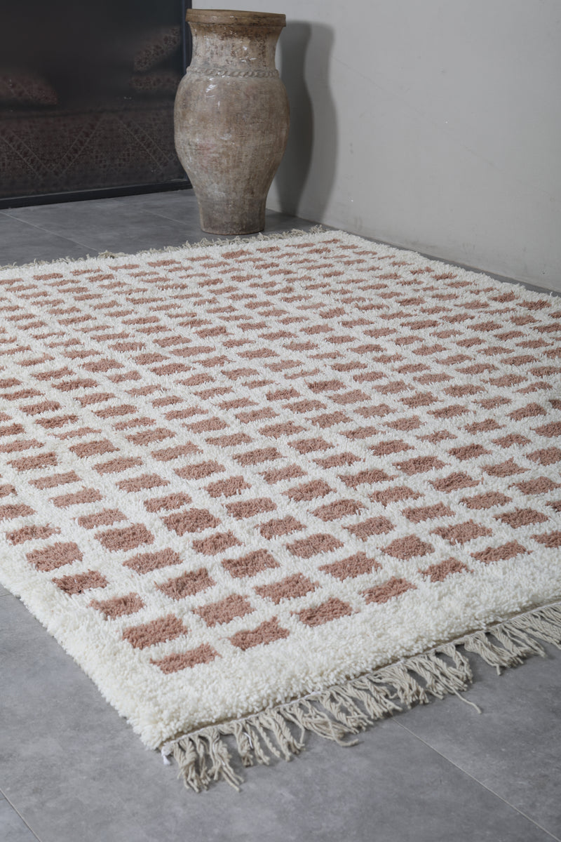 Moroccan Beni rug - Wool rug - Moroccan rug