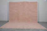 Custom Moroccan rug light peach - Beni ourain rug