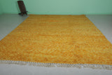 Yellow Moroccan rug 10.9 X 13.8 Feet