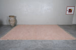 Custom Moroccan rug light peach - Beni ourain rug