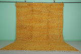 Yellow Moroccan rug 10.9 X 13.8 Feet