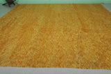 Yellow Moroccan rug 10.9 X 13.8 Feet