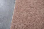 Custom Moroccan rug light peach - Beni ourain rug