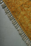 Yellow Moroccan rug 10.9 X 13.8 Feet