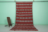 Moroccan kilim rug 5.8 ft x 11.8 ft