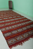 Moroccan kilim rug 5.8 ft x 11.8 ft