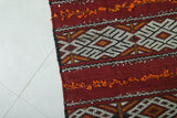 Moroccan kilim rug 5.8 ft x 11.8 ft