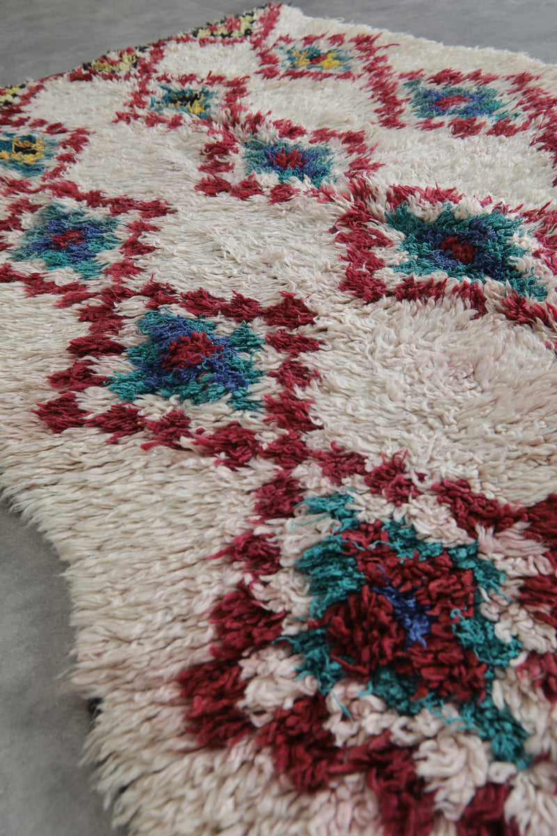 Handmade Moroccan rug 3.5 FT X 6.5 FT