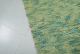 Green Moroccan Rug - Handwoven 6.3 x 6.3 Feet | Modern Wool Accent