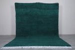 Green Moroccan rug 7.4 X 10.1 Feet