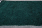 Green Moroccan rug 7.4 X 10.1 Feet