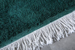 Green Moroccan rug 7.4 X 10.1 Feet