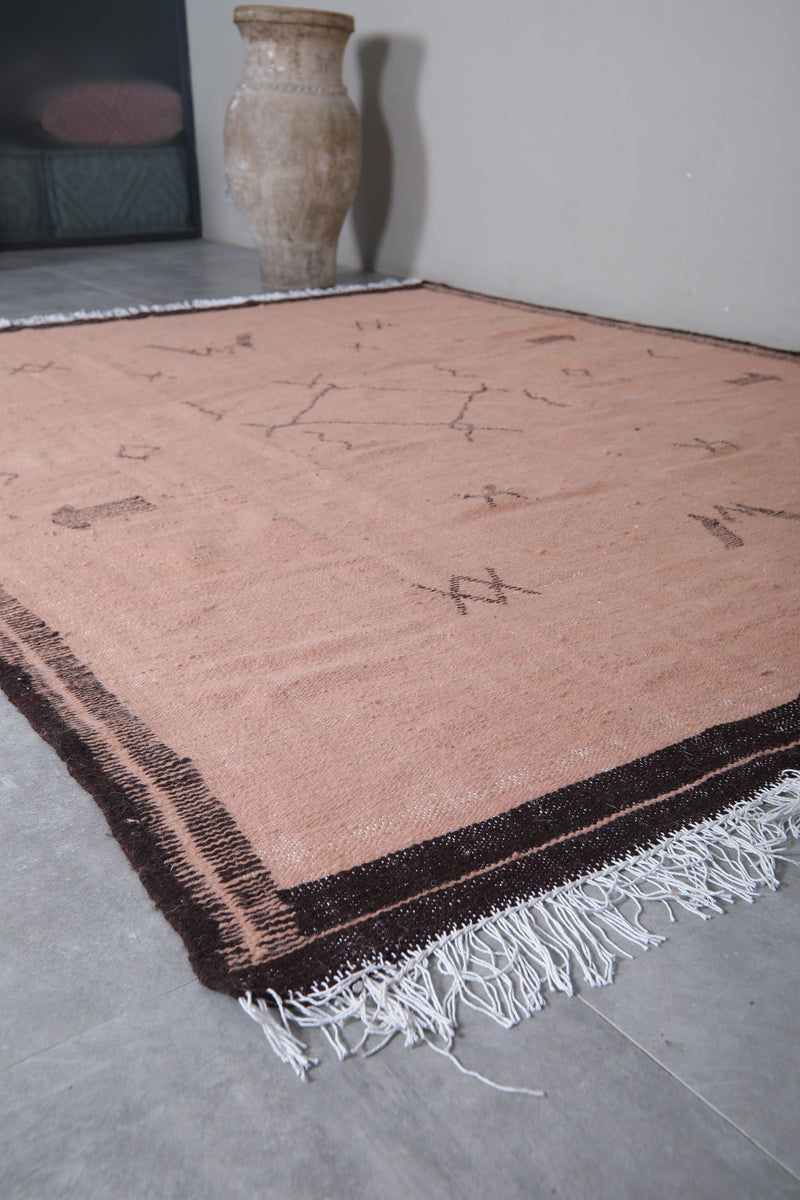 Flat woven Moroccan - Tuareg rug style - Moroccan area rug