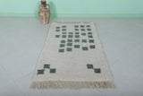 Handmade moroccan rug 2.8 FT X 5 FT - 