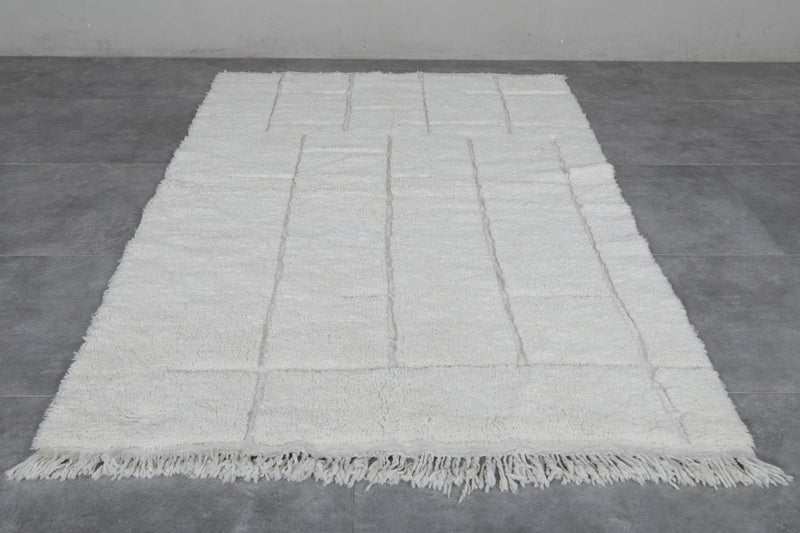 Moroccan Runner Rug - Handwoven 4.7 x 7.4 Feet | Luxe Décor