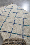 Handmade Beniourain rug - Custom Berber rug