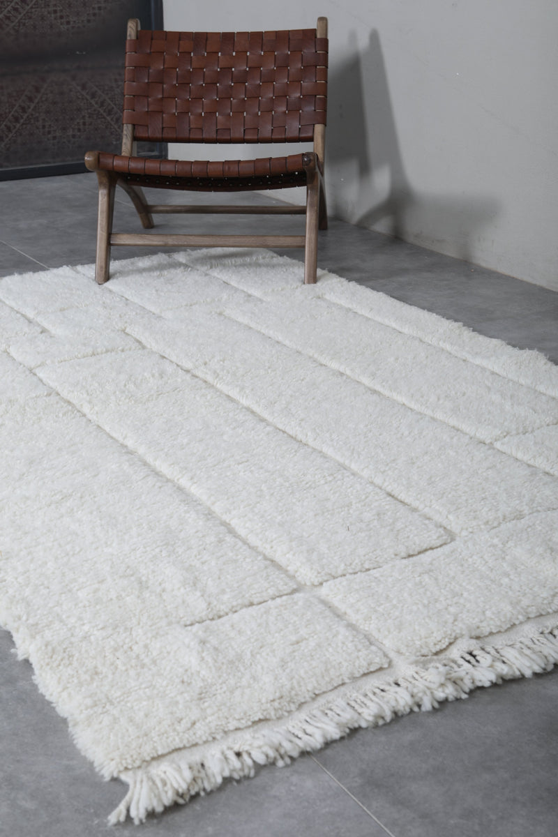 Moroccan Runner Rug - Handwoven 4.7 x 7.4 Feet | Luxe Décor