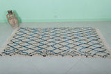 Handmade moroccan rug 3.4 X 6.5 Feet - berber runner rug