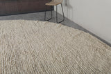 Custom-rounded Moroccan rug - wool rug - Handmade rug