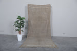 Brown Flat Woven Kilim Rug 4.6 X 10.8 Feet