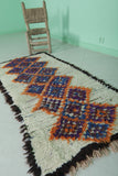 Moroccan rug 2.3 X 5.1 Feet