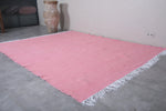 Handwoven Moroccan rug - Pink Kilim rug