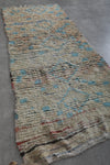 Vintage handmade runner rug 3.3 FT X 7.6 FT