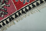 Moroccan berber rug 3.4 X 6.5 Feet - Boucherouite Rugs