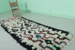 Handmade Moroccan Berber Rug | 2.4 X 7.9 Feet