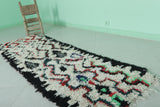 Handmade Moroccan Berber Rug | 2.4 X 7.9 Feet