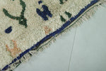 Moroccan berber rug 3 X 5 Feet - Boucherouite Rugs