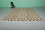 Beni ourain rug 8.1 X 10.5 Feet - Checkered rug