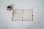 Moroccan handwoven berber kilim 1.9 FT X 2.9 FT