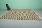 Beni ourain rug 8.1 X 10.5 Feet - Checkered rug