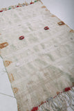 Moroccan handwoven berber kilim 1.9 FT X 2.9 FT