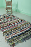 Handcrafted Moroccan Berber Rug - 2.7 X 5.3 Feet