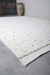 Moroccan Rug Dotted - Wool Berber Carpet - Custom Rug