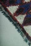 Moroccan berber rug 3.3 X 5.2 Feet - Boucherouite Rugs