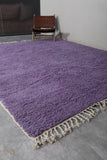 Purple Moroccan rug - Custom Berber area rug