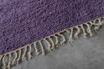 Purple Moroccan rug - Custom Berber area rug