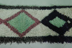 Moroccan berber rug 2.1 X 6.8 Feet - Boucherouite Rugs