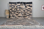 Beni Ourain Moroccan Rug - 8.3 x 11.9 ft | Handwoven Modern Design