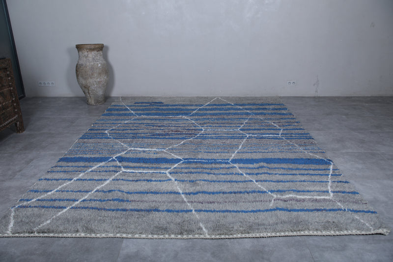 Handmade Moroccan Rug - 9 x 11.8 Feet | Artisan Craftsmanship