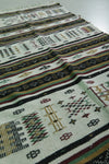 Moroccan berber handwoven kilim 3.2 X 6.3 Feet