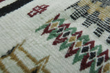 Moroccan berber handwoven kilim 3.2 X 6.3 Feet